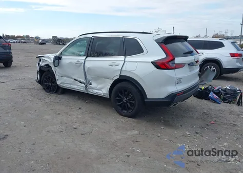 2023 Honda Cr-V Hybrid Sport из США, поврежденный, VIN 7FARS6H5XPE038940